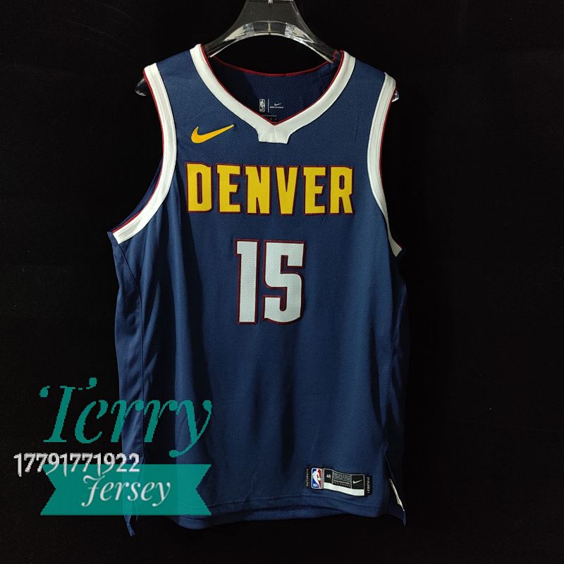 【AU】Denver Nuggets 75th Anniversary Authentic Navy Jersey