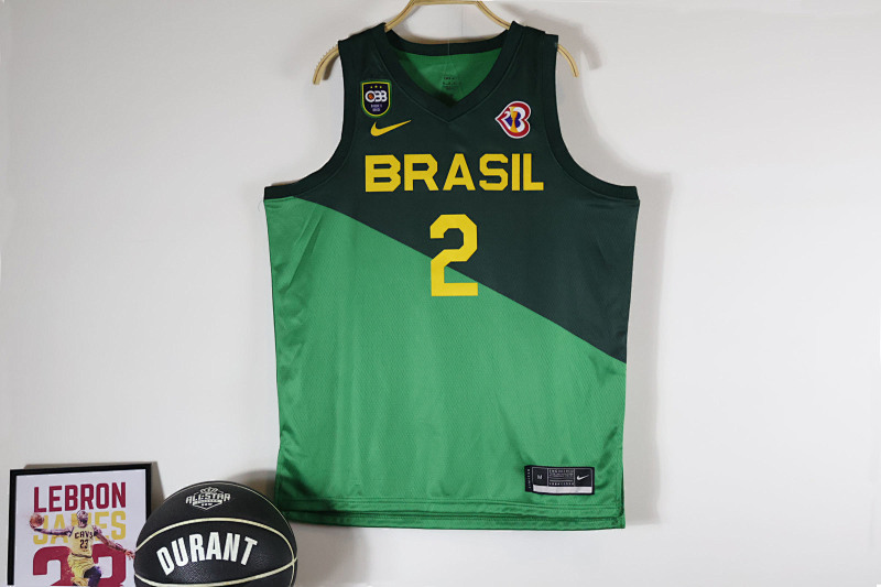 【2020】【Brazil】Home Green Swingman Jersey