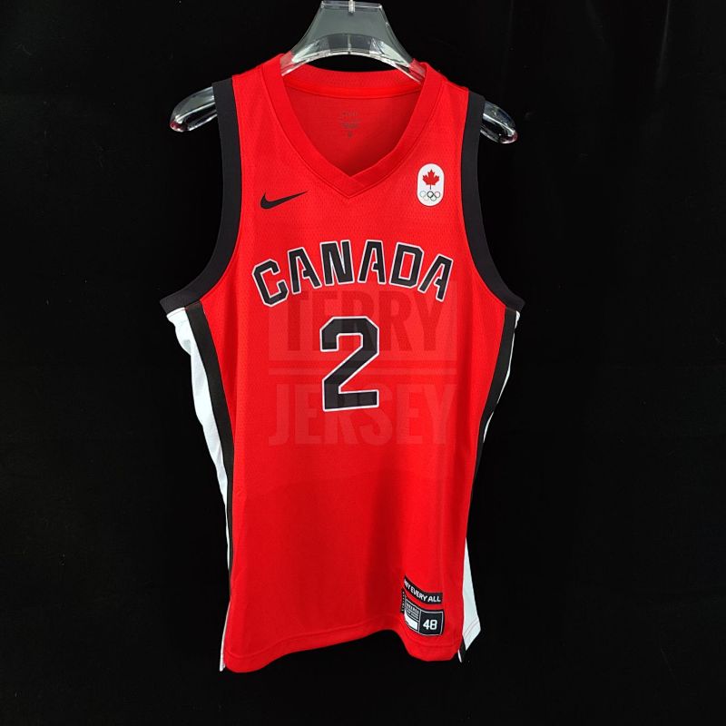 【2024】【Canada】Home Red Swingman Jersey