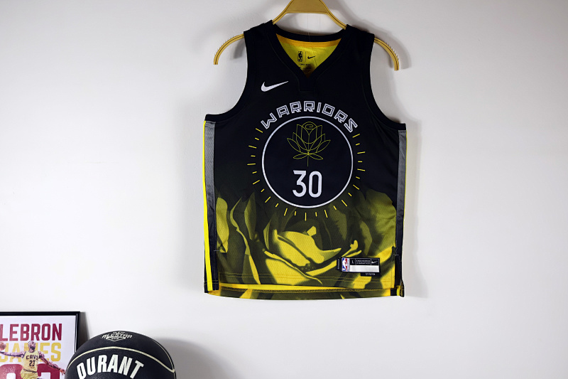【Youth】Golden State Warriors 童装23勇士城市黑