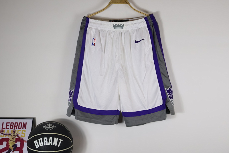 Sacramento Kings【Association Edition】 23赛季国王白裤热压