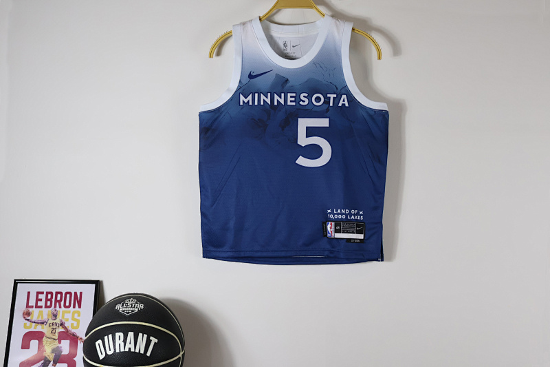 【Youth】Minnesota Timberwolves 2023-24 City Edition jersey