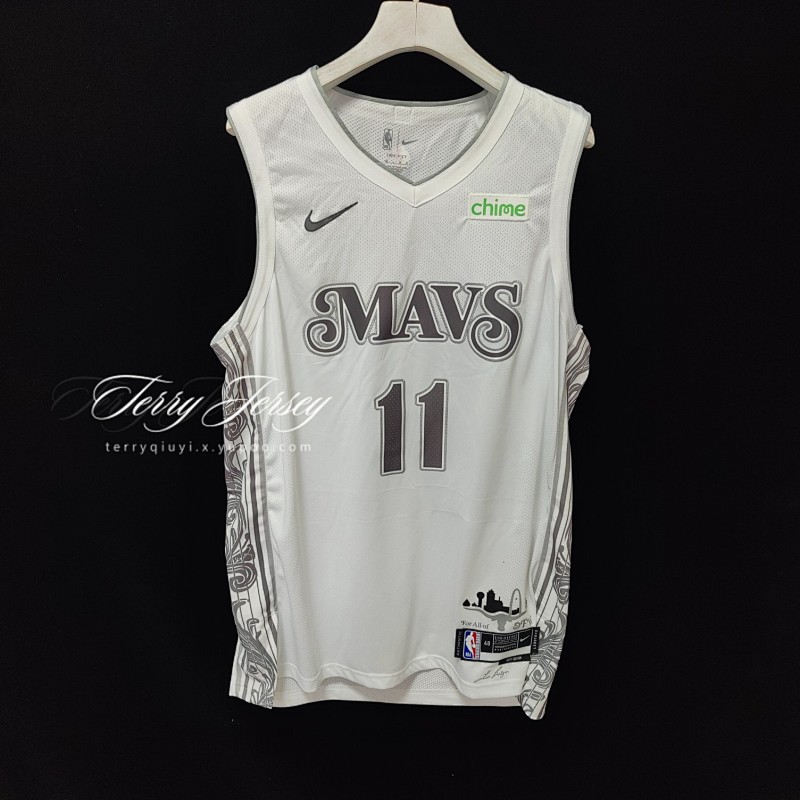 【AU】Dallas Mavericks Grey City Edition 2024-25 Men Jersey