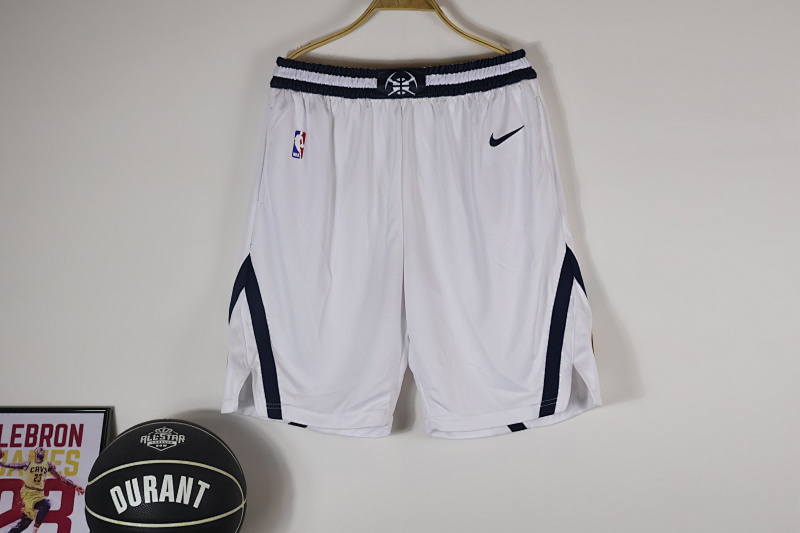 【Shorts】【Denver Nuggets】【Association Edition】23赛季掘金白色球裤