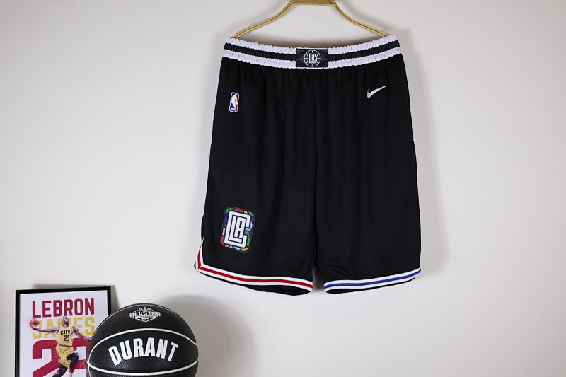 LA Clippers 23快船城市黑裤