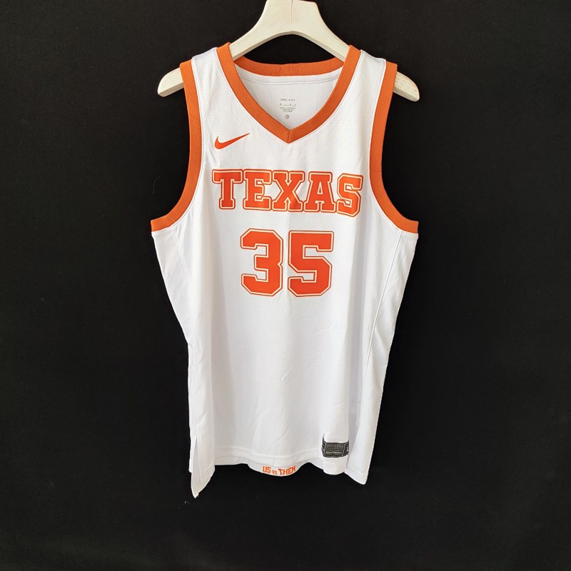 【SALE 10USD】College Jersey Texas Limited Kevin Durant #35 White