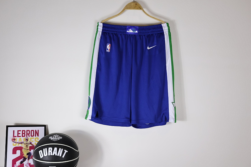 Dallas Mavericks Royal City shorts 2022-23