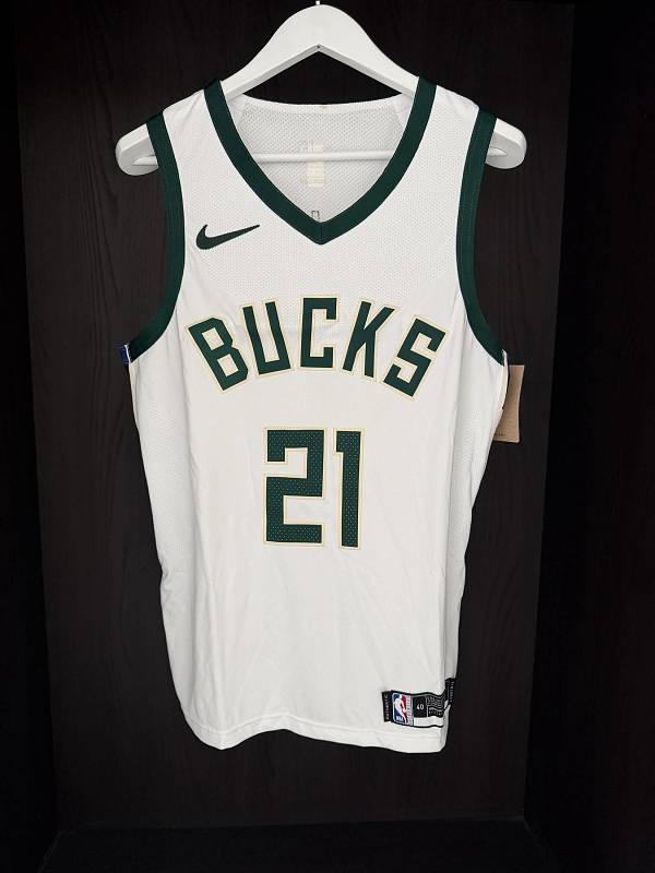 【AU】【Milwaukee Bucks】【Association Giannis Antetokounmpo 2019-20 Authentic Association Edition Jersey