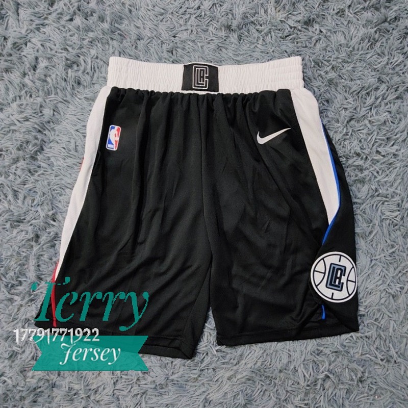 LA Clippers Nike Black 2020/21 City Edition Swingman Shorts