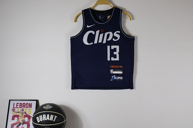 【Youth】2023-24 Los Angeles Clippers City Jersey