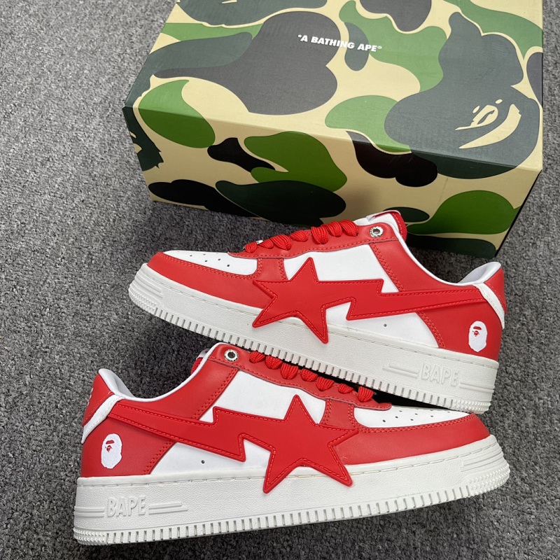 【C Batch】 Bape Sta 红滴塑0ZXSHM191306M