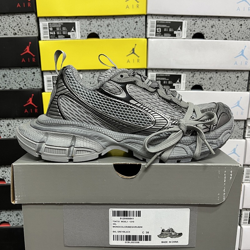 【OK Batch】3XL（35-45）灰银（1210）