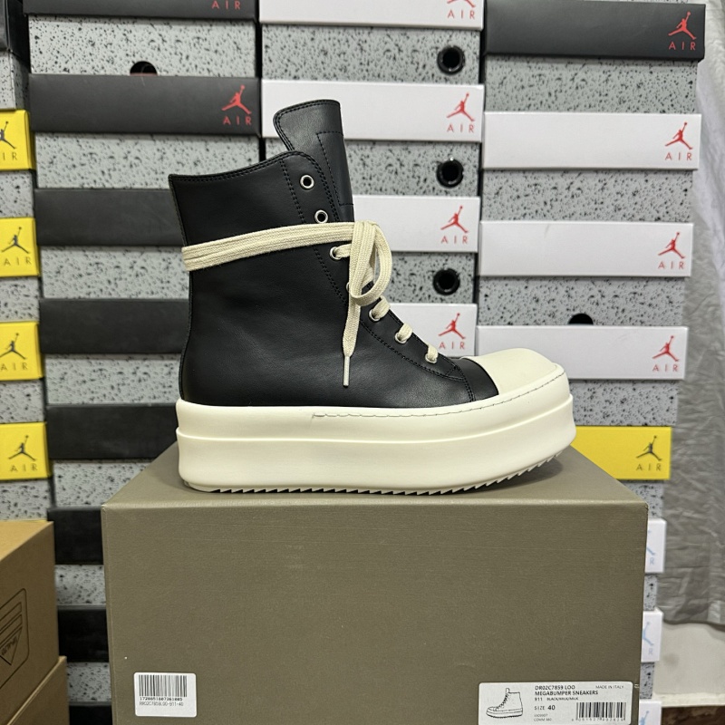 【GZ batch】RO / Rick Owens 瑞克·欧文斯（36-46）包头高帮厚底