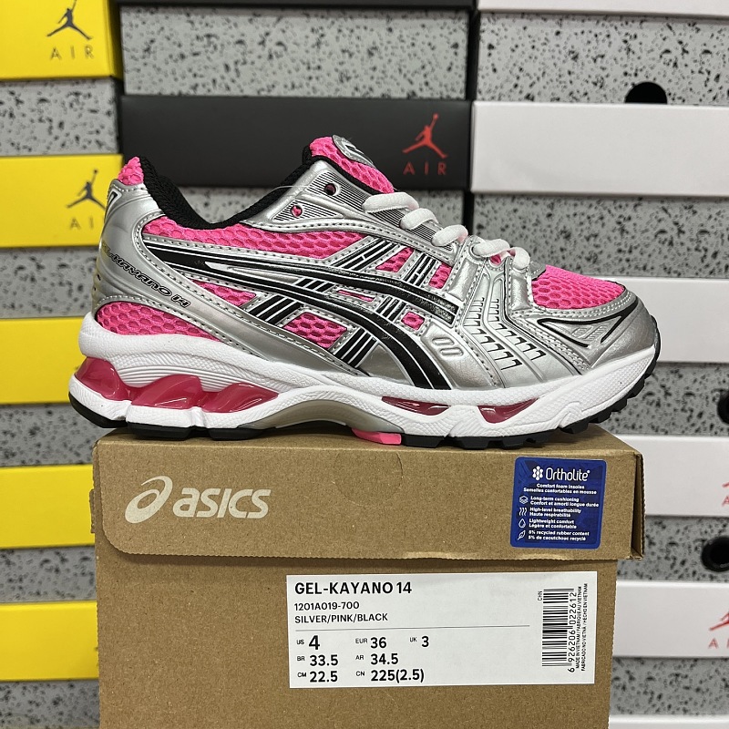【KE版】GEL-KAYANO 14 36-46 1201A019-700粉银