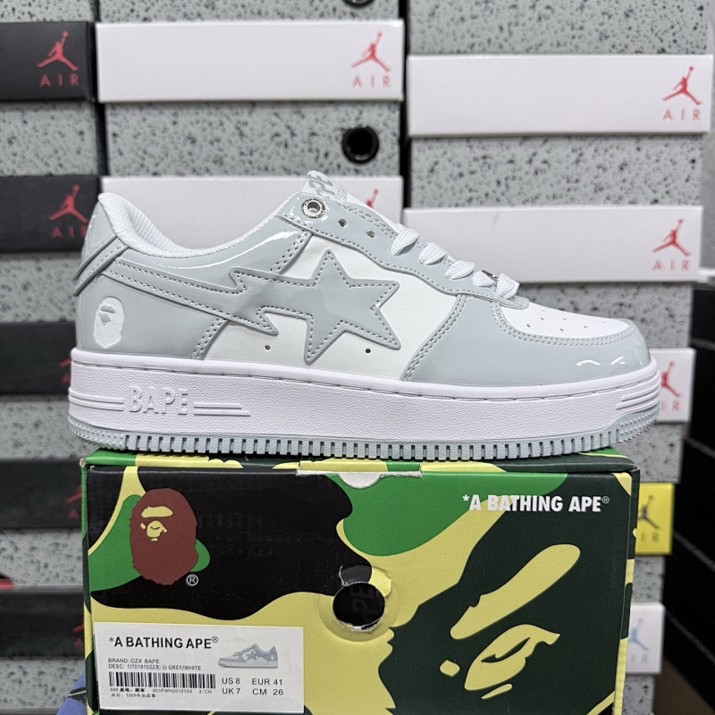 【WZ Batch】Bape 36-46 1I70191022 灰白