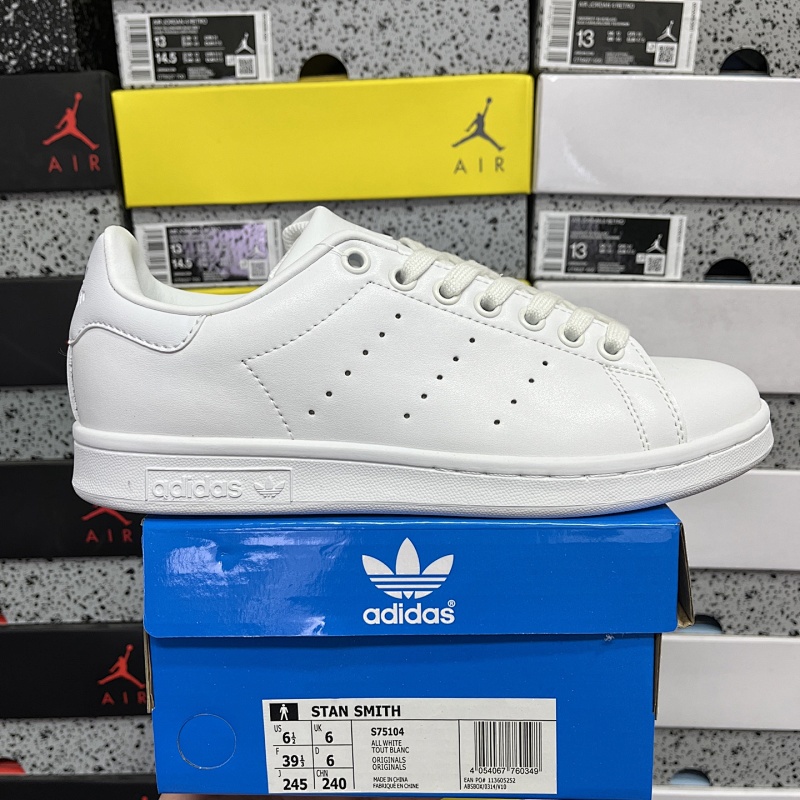 【XY Batch】Stan Smith 经典百搭板鞋（36-45）全白S75104