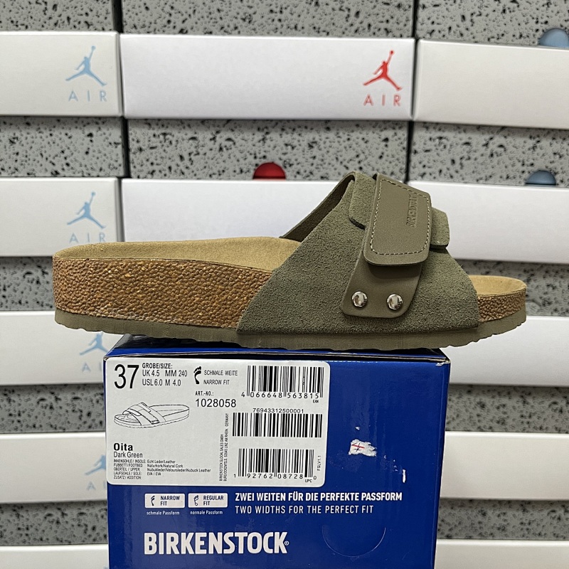 【BD Batch】Bken 35-40 军绿拖鞋 1028058