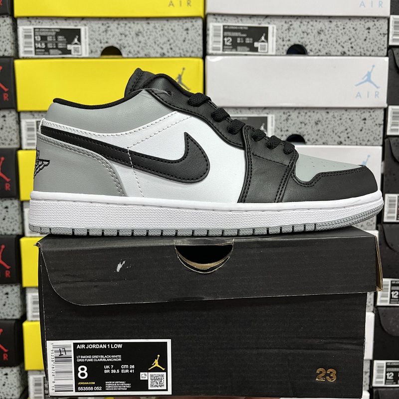 【XP2.0 Batch 】AJ1 low 36-47.5 黑灰脚趾553558-052