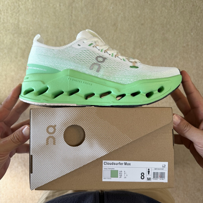 【GC Batch】 Cloudsurfer Max 36-47 3MF30433397 白绿色
