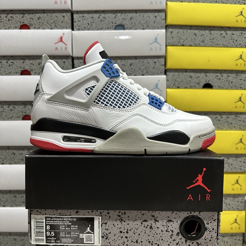 【BD Batch】Jordan 4 Retro Bred(40-47.5) CI1184-146
