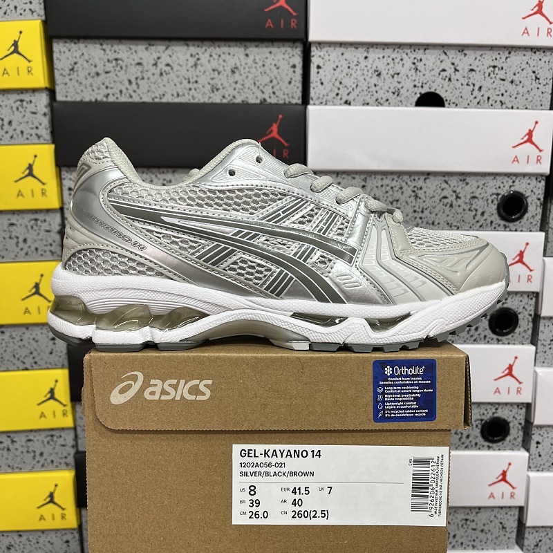 【KE版】GEL-KAYANO 14 36-46 1202A056-021灰白