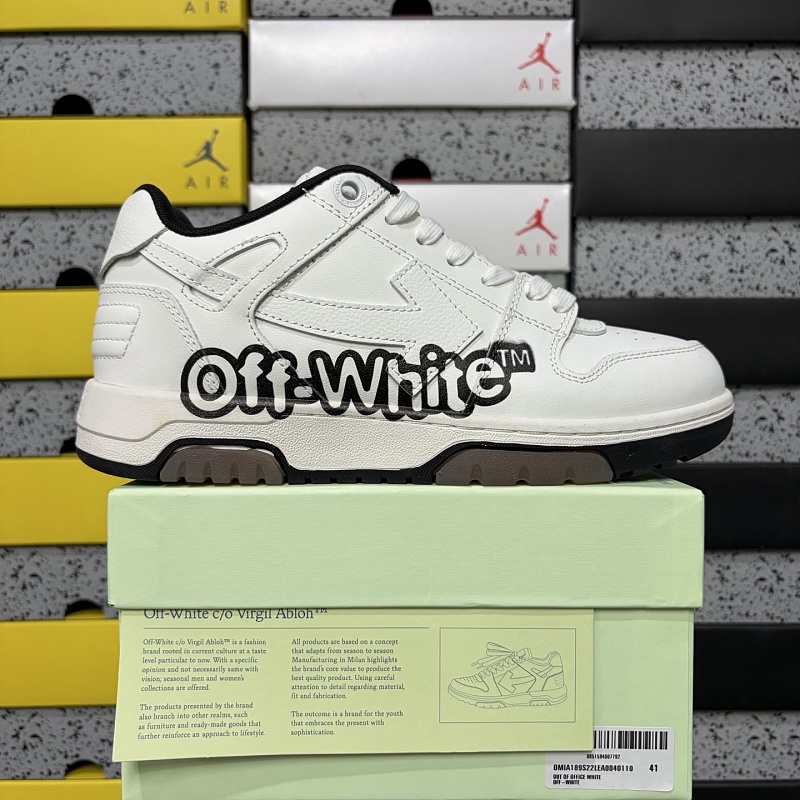 【LS Batch】OFF-WHITE 36-47 S22LEA00 40110 白色涂鸦
