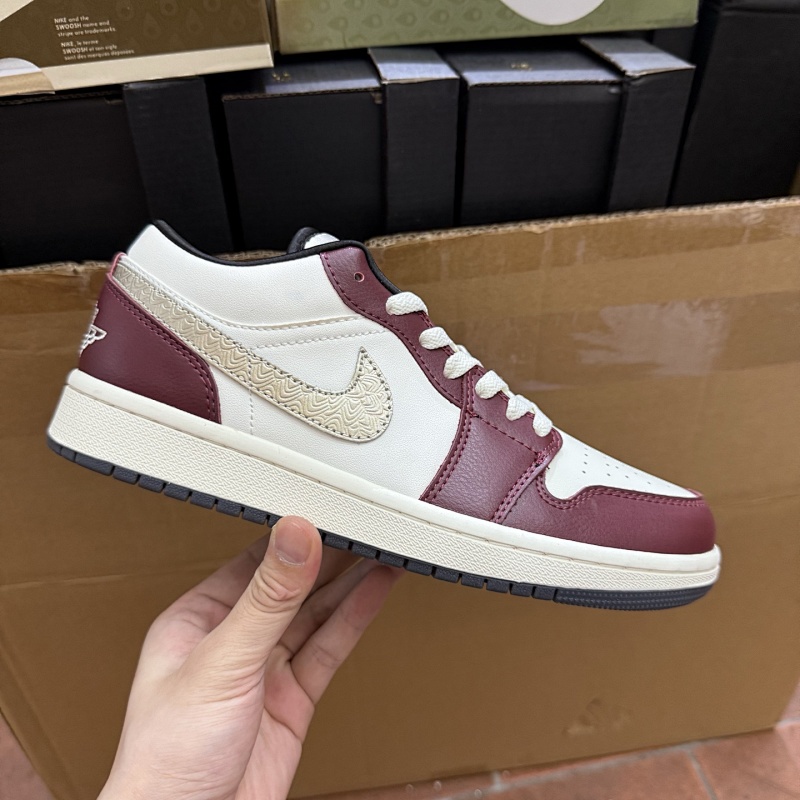 【XP2.0 Batch 】AJ1 low (36-47.5)红/白黄FJ5735-100