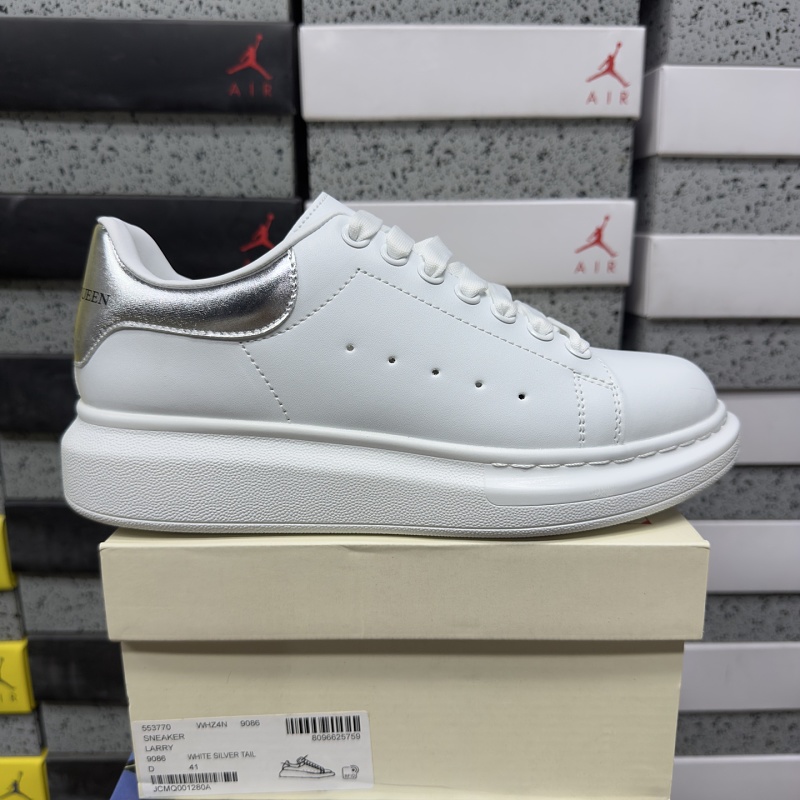【WZ Batch】 Alexander Mcqueen 36-45 9086 银皮尾