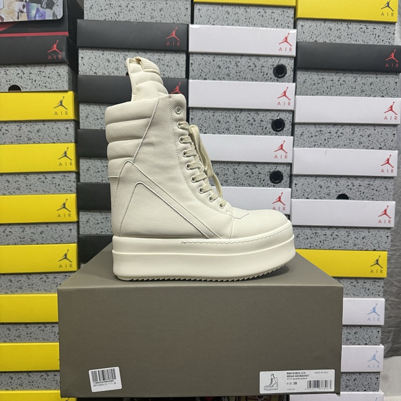 【GZ batch】RO / Rick Owens 瑞克·欧文斯（36-46）MEGA超高白色