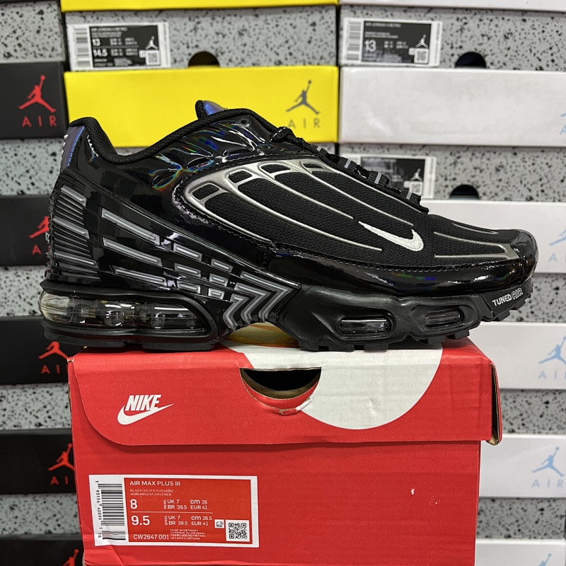 【BD Batch】Air MAX PLUS III 36-46 黑银 CW2647-001
