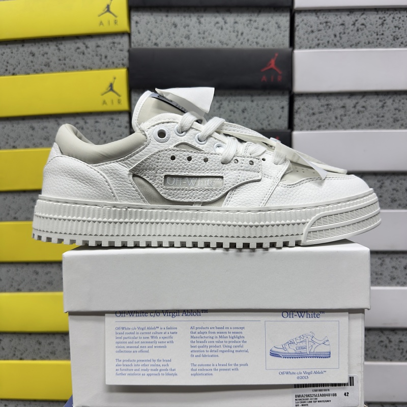 【LS Batch】FF-WHITE 3.0 Off Court 36-47 S25LEA00 4010B