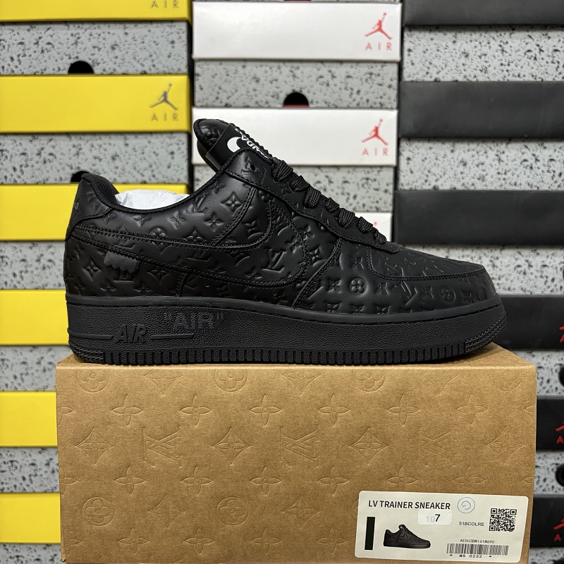 【YO Batch】1V x Air Force1 Low 空军联名黑色 38-46