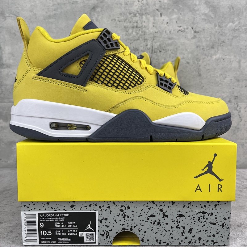 【GX Batch 】Jordan 4 Retro Lightning (2021) CT8527-700