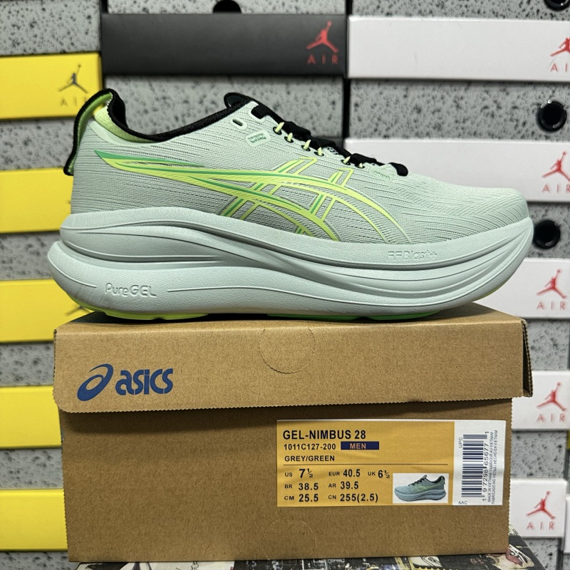 【TM版】 GEL-NIMBUS 28 1011C127-200 灰绿 36-47