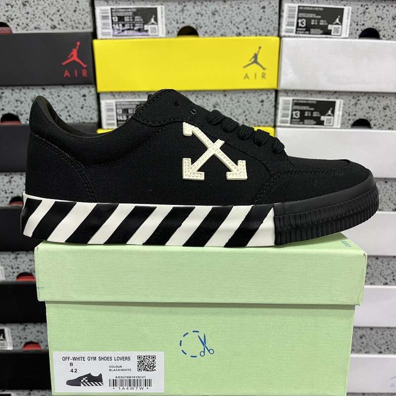 【LS Batch】Off-White c/o Virgil Abloh Vulc Low Top 36-47 黑白1N121