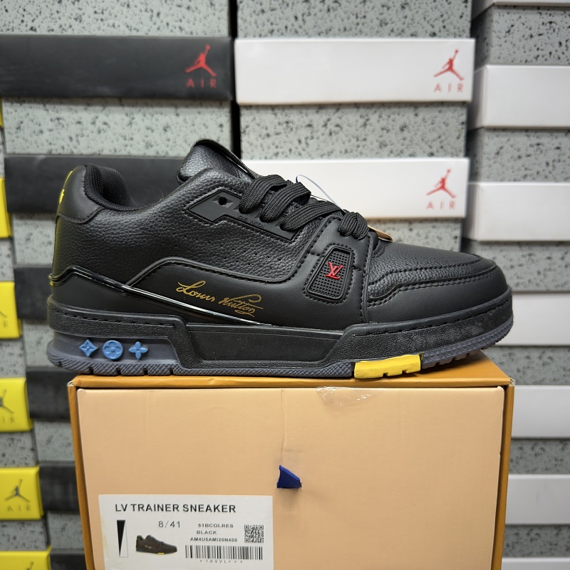 【BD Batch】Trainer 36-45 BLACK 黑黄（红色logo）q