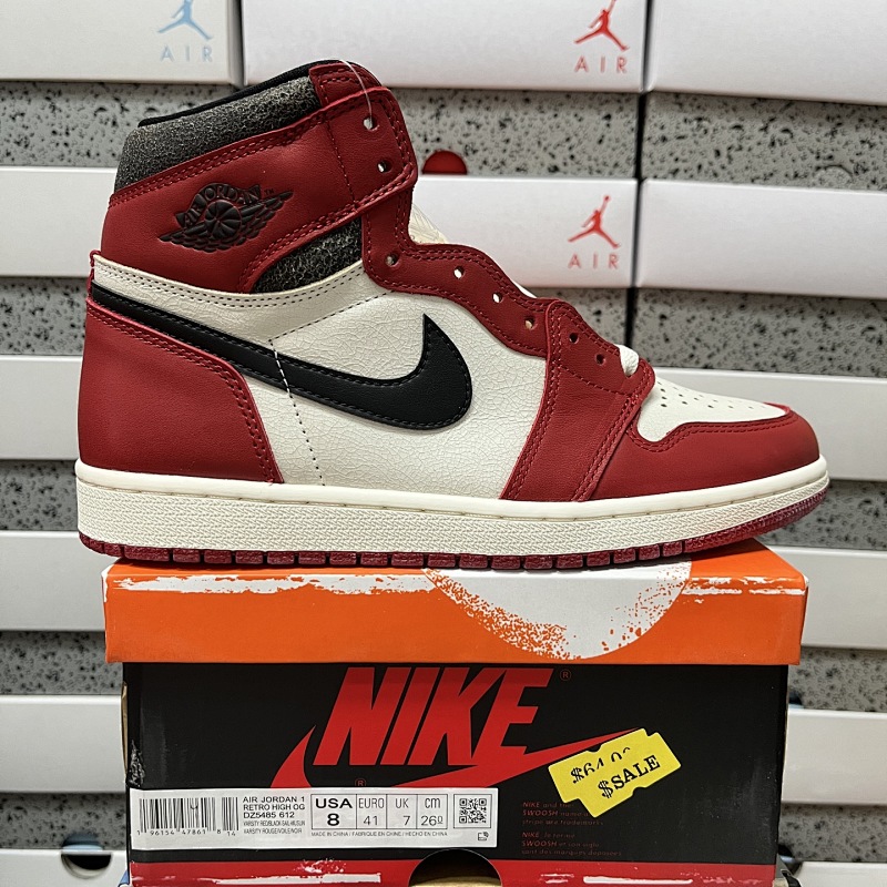 PK4.0 AJ1 Retro High 高帮芝加哥做旧氧化 DZ5485-612