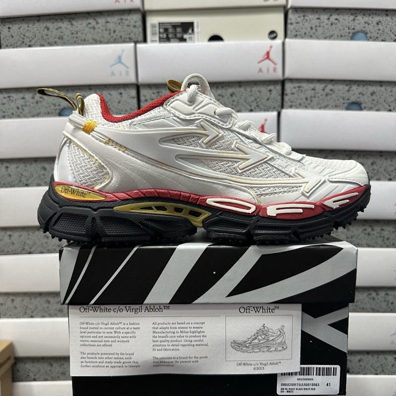 【LS Batch】Off-White C/O VirGil Abloh 36-47 0063 白黑红