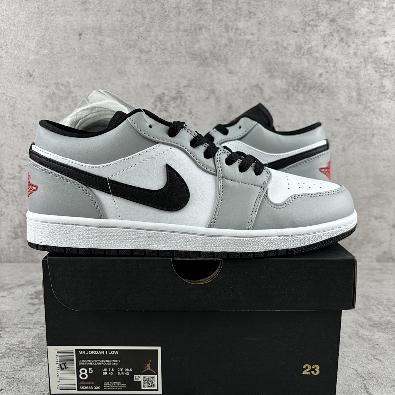 【XP2.0 Batch 】AJ1 low 36-47.5 烟灰 553558-030