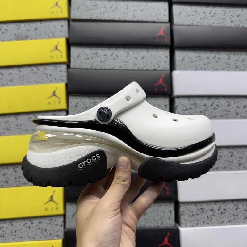 【H Batch】Crocs M3-M7 小海豚 白黑