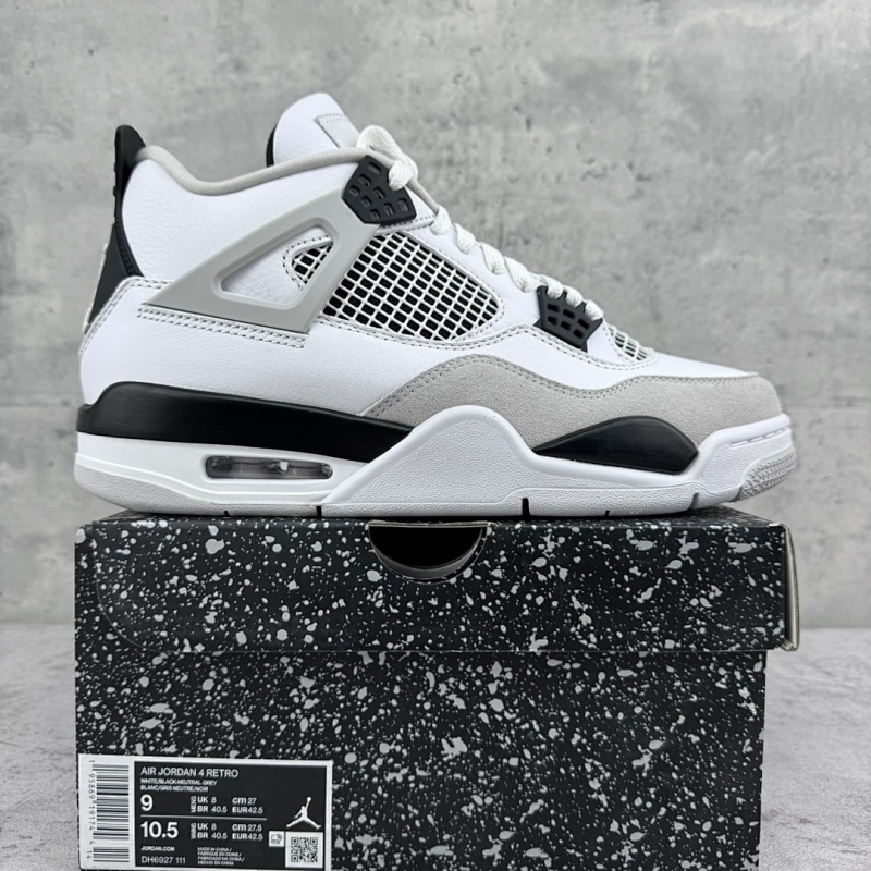 【GX Batch 】Jordan 4 Retro Military Black DH6927-111