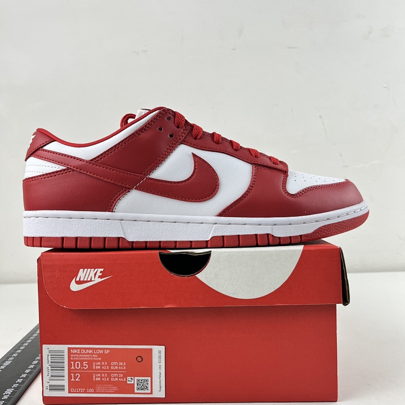 【New VT】 DK Low 35.5-47.5 CU1727-100白红