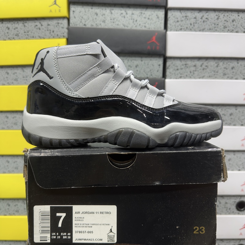 【WZ Batch】A/J 11/ 36-45 378037-005黑灰