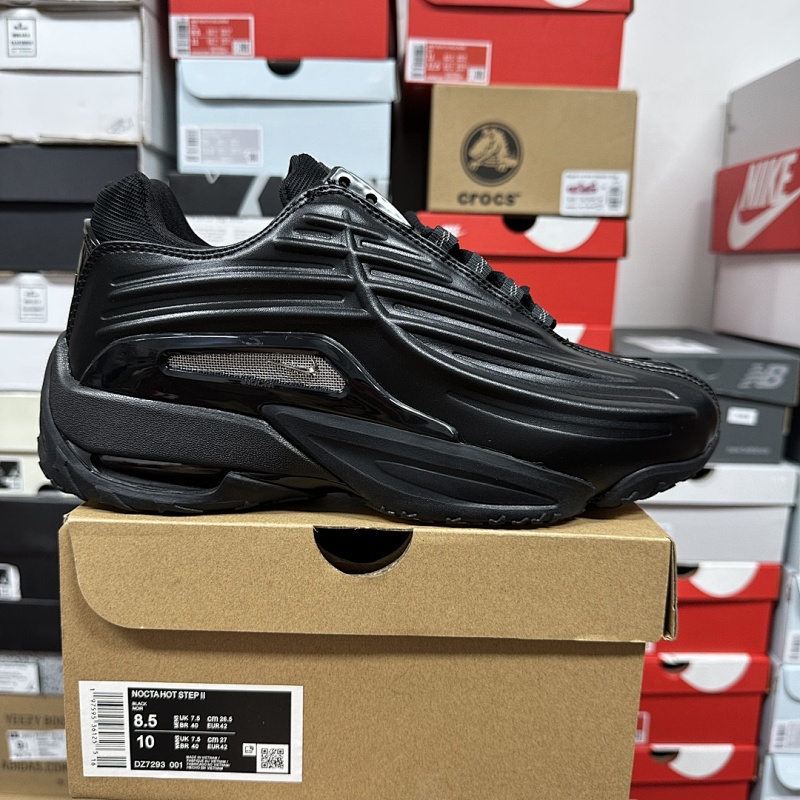 【EE Batch】NOCTA x NK Hot Step 2 Air Terra 联名款减震耐磨机能篮球鞋 【36-47.5】亮光黑 DZ7293-001