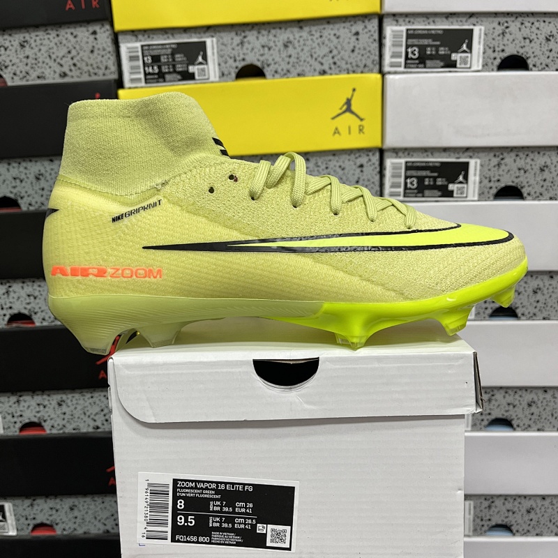 【RT Batch】 Mercurial Vapor 16 Elite （39-45）FQ1458-800荧光黄高帮