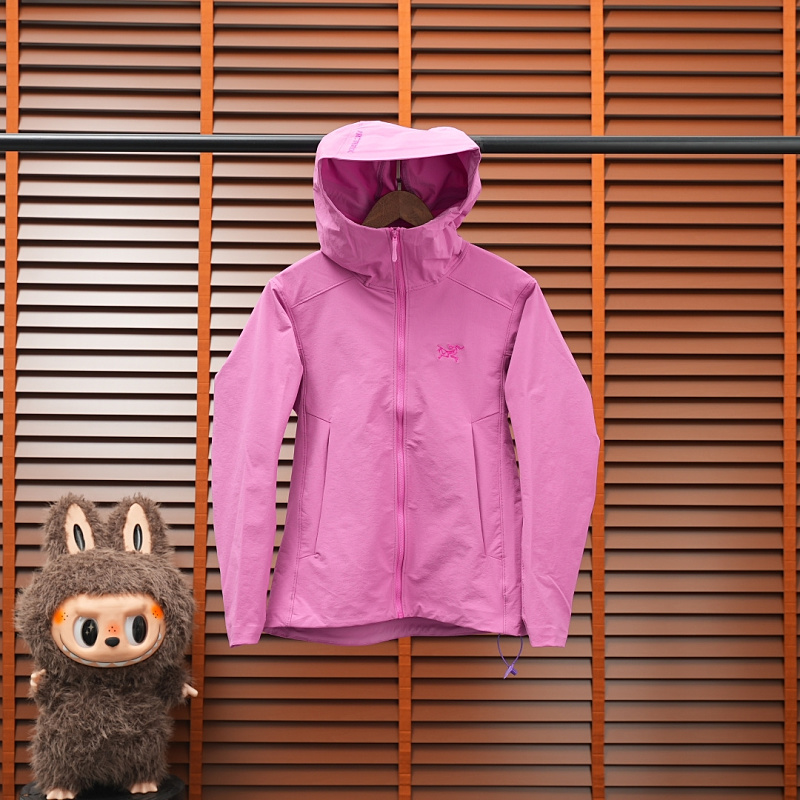 【XF Batch】女款Hoody软壳连帽夹克 XS-XXL 朝霞粉