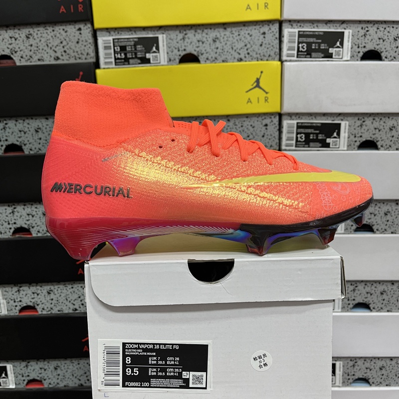 【RT Batch】 Mercurial Vapor 16 Elite （39-45）FQ8682-100高帮荧光橙黄