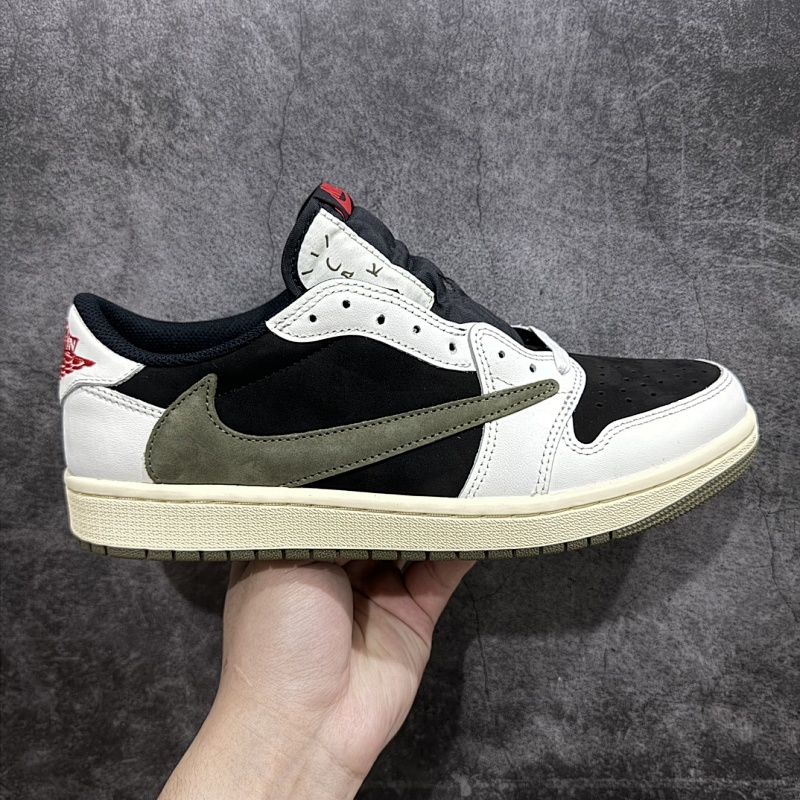 【DG Batch】 Air Jordan 1 DZ4137-106倒勾 5.0黑橄榄绿
