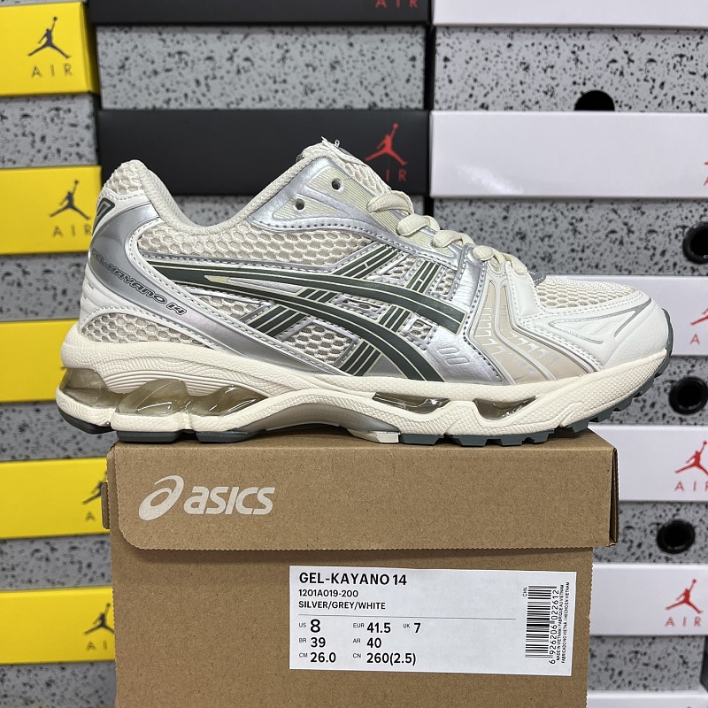 【KE版】GEL-KAYANO 14 36-46 1201A019-200白灰绿