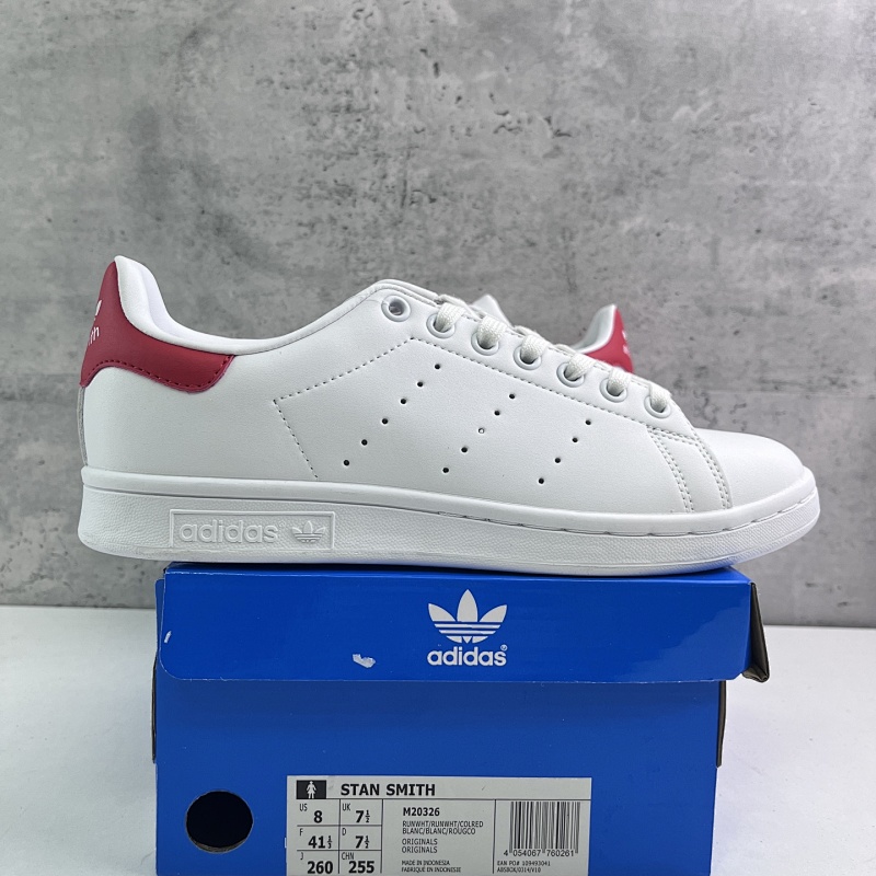 【XY Batch】Stan Smith 经典百搭板鞋（36-45）白红尾 M20326